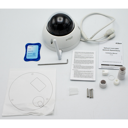 Dahua 2MP IP66, IK10 Mini PTZ IP Security Camera 2.7mm~11mm 4x Optical Zoom Lens