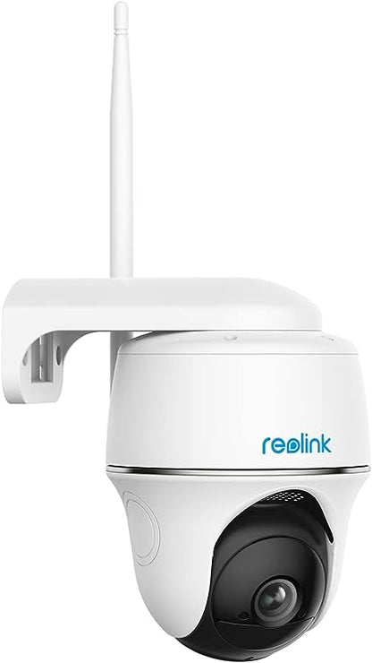 Reolink 2K 5MP 5/2.4GHz WiFi Wireless Solar Battery Pan& Tilt Security Camera