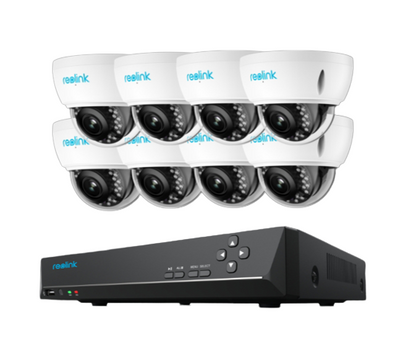 Reolink 16CH NVR 4K 8MP Ultra HD PoE 4TB HDD Human/Car Detect Security System