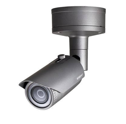 Hanwha Techwin  XNO-8020R 5MP Outdoor NW IR IP Security Bullet Camera 3.7mm Lens