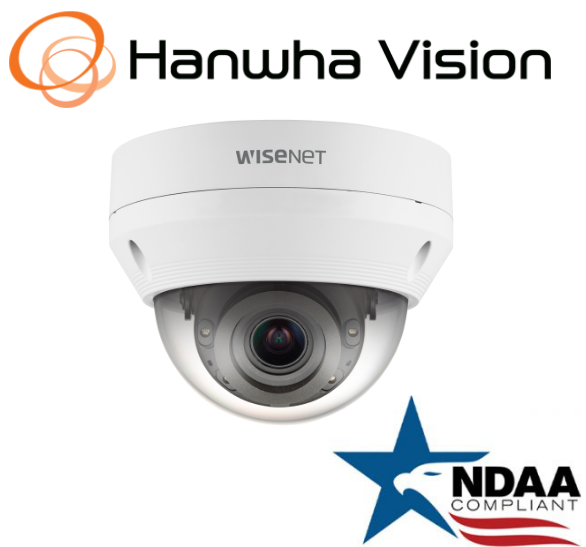 Hanwha Techwin QNV-7082R 4MP Vandal Dome NW IP Security Camera  3.2 ~10.0mm Lens