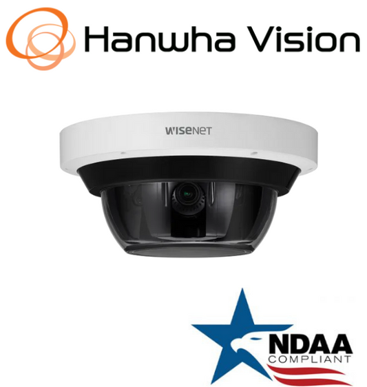 Hanwha Techwin PNM-9084RQZ1 8MP IP66 PTRZ IP Security Camera 3.2~10mm Lens