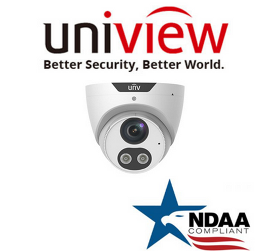 Uniview IPC3614SB-ADF28KMC-I0 NDAA Turret Security Camera