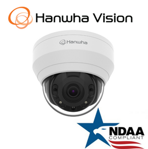 Hanwha Techwin QND-8030R 5MP IR Indoor Dome Network IP Security Camera 6mm Lens