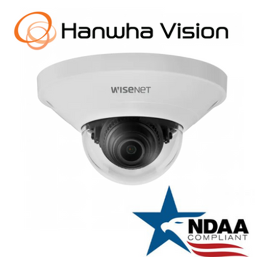 Hanwha Techwin QND-6021 2MP PoE Indoor Mini Dome IP Security Camera 4mm Lens