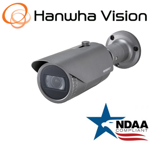 Hanwha Techwin HCO-7020RA 4MP Analog IR Bullet Security Camera 4.0mm fixed lens