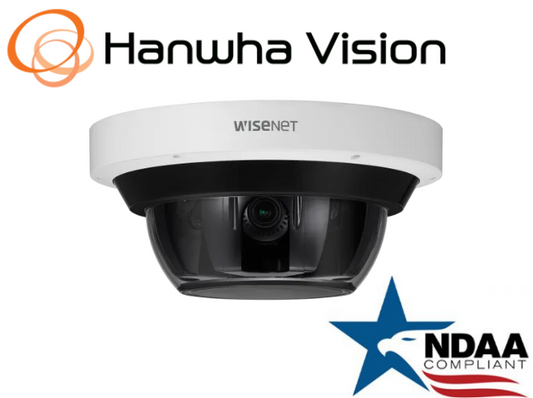 Hanwha Techwin PNM-9084QZ1 8MP MultiDirectional PTRZ Security Camera 3.0~6mmLens