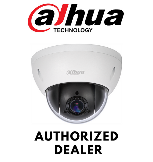 Dahua 2MP IP66,IK10 Outdoor HDCVI PTZ Dome Security Camera 4x Optical Zoom Lens