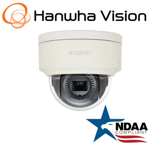 Hanwha Techwin XNV-6085 2MP NW IP PTRZ Security Camera 4.1~16.4mm lens eXtraLUX