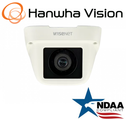 Hanwha Techwin XNV-6013M 2MP PoE IP Vandal Mobile SecurityCamera 2.8mm FixedLens