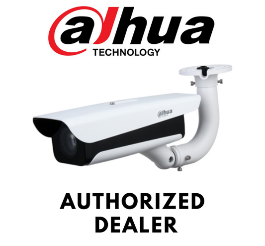 Dahua 2MP IP67 IR H.265 License Plate Security Camera 10mm~50mm Motorized Lens