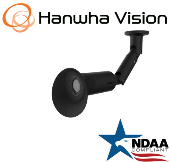 Hanwha Techwin TNO-6010M 2MP Mobile Front Facing NW IP Security Camera 2.8mm Len