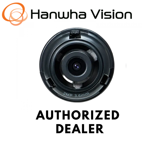 Hanwha Techwin SLA-2M3600D 1/2.8" 2MP 3.6mm fixed focal Security Camera lens