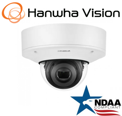 Hanwha Techwin XNV-6081RE 2MP PoE Extender Dome IP Security Camera 2.8-12mm Lens