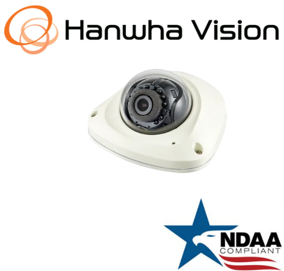 Hanwha Techwin XNV-6022RM 2MP PoE NW IP Flat Security Camera IP66 3.6mm Lens