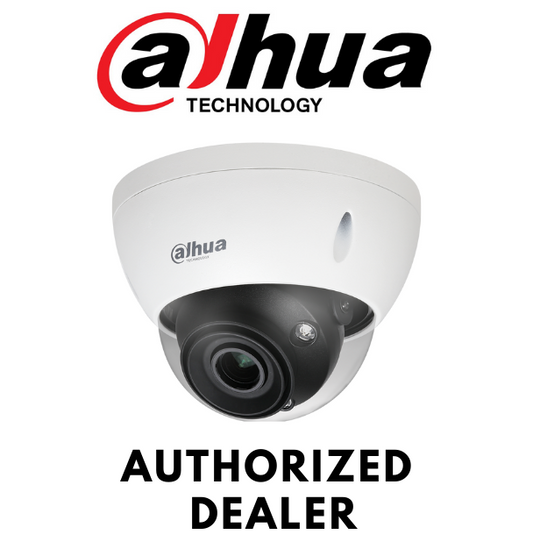 Dahua 8MP IP67 IR AI ePoE IP Starlight Network Dome SecurityCamera 2.7~12mm Lens