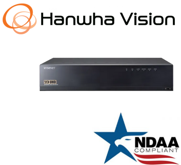 Hanwha Techwin XRN-3010A 64CH 12MP H.265 Security NVR Recorder No HDD