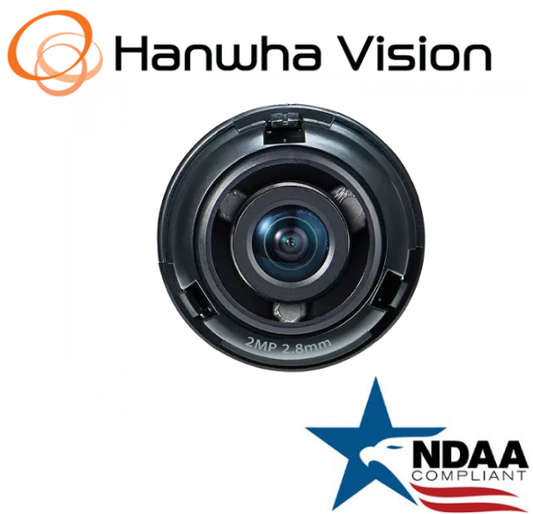 Hanwha Techwin SLA-2M2802D 2MP 2.8mm fixed focal Security Camera  lens