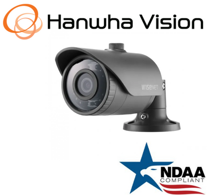 Hanwha Techwin HCO-6020R 2MP Analog HD+ IR Bullet IP66 Security Camera 4mm lens