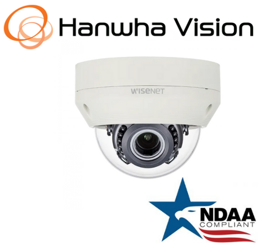 Hanwha Techwin HCV-7070RA QHD 4MP Analog HD IR Dome Security Camera 3.2~10mmLens