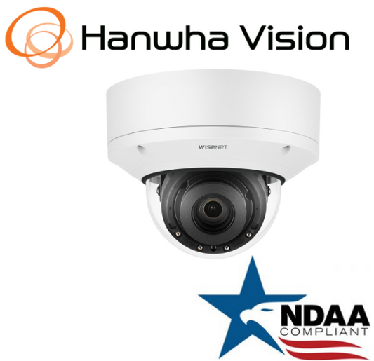 Hanwha Techwin PND-A6081RV 2MP IR Vandal NW Dome IP Security Camera 4.38~9.33mm