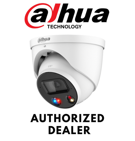 Dahua 4MP IP67 TiOC Outdoor Audio Network Eyeball Security Camera 2.8mm Lens