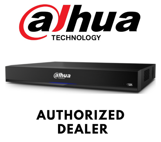 Dahua 16-Ch 1U Analytics+Penta-brid HDCVI XVR H.265 4K 2 SATA Bays Security DVR