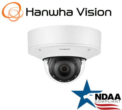 Hanwha Techwin PNV-A9081R 4K NW IR Vandal IP Security Dome Camera 4.5~10mm Lens