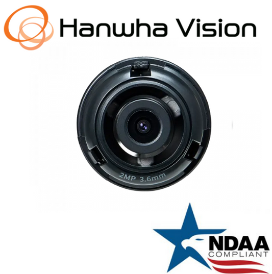 Hanwha Techwin SLA-2M3600Q 2MP 3.6mm fixed focal Security Camera  lens