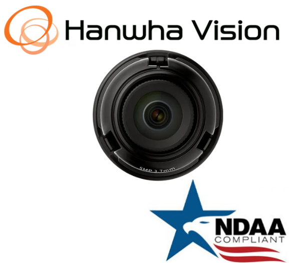 Hanwha Techwin SLA-5M3700P  5MP CMOS 3.7mm fixed focal Security Camera lens