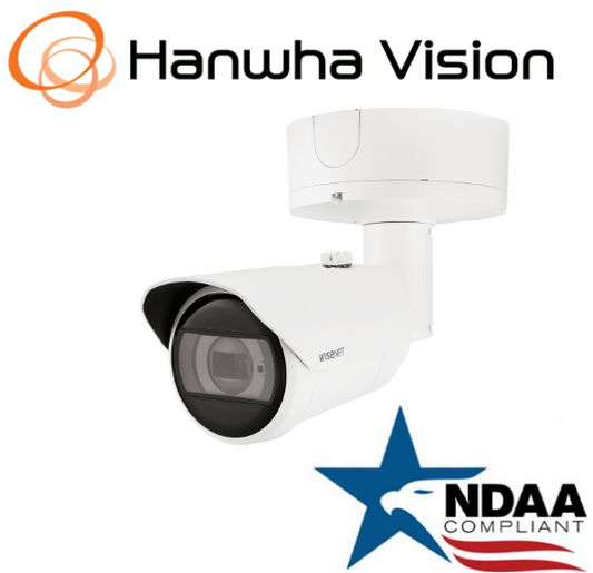 Hanwha Techwin XNO-6083R 2MP Vandal Dome AI Bullet IP SecurityCamera2.8~12mmLens