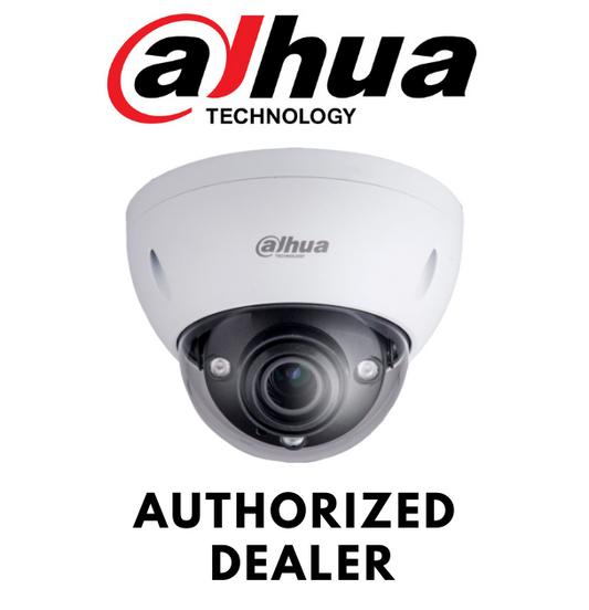 Dahua 2MP IP67,IK10 IR ePoE Dome IP Security Camera 2.7mm~13.5mm Motorized Lens