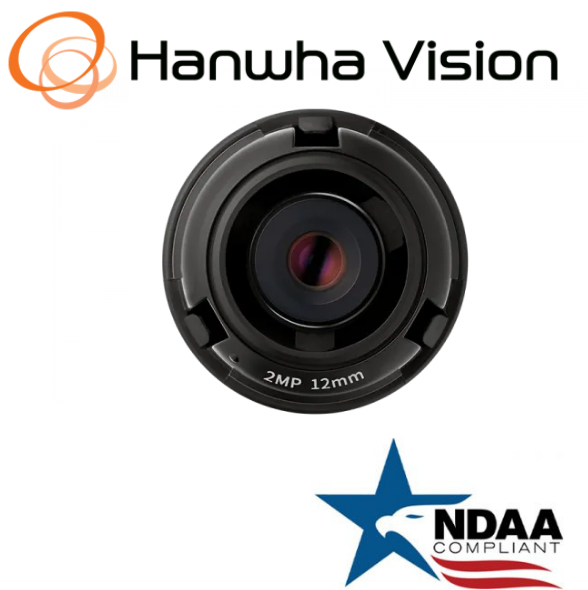 Hanwha Techwin SLA-2M1200P 2MP 12.0mm fixed focal Security Camera  lens