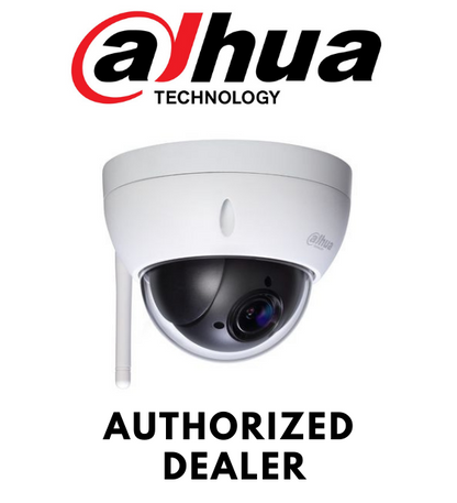 Dahua 2MP IP66, IK10 Mini PTZ IP Security Camera 2.7mm~11mm 4x Optical Zoom Lens