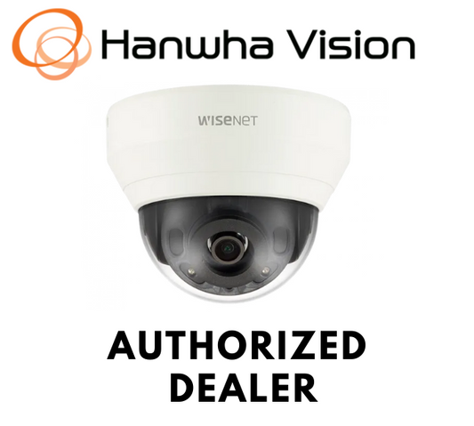 Hanwha Techwin QND-6030R 2MP IR Network Indoor  Dome Camera with 6mm Lens