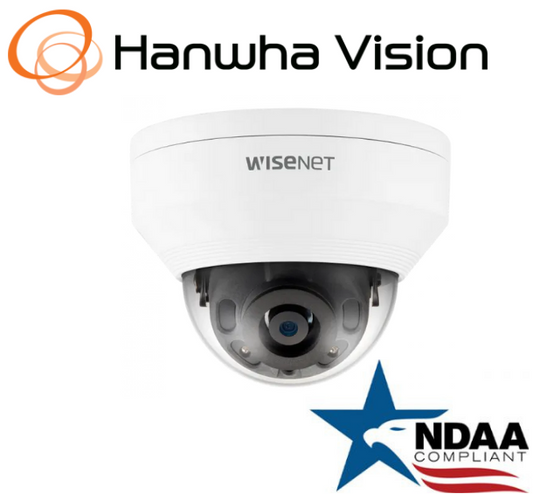 Hanwha Techwin QNV-6022R 2MP Vandal Dome NW IP Security Camera  4mm Fixed Lens