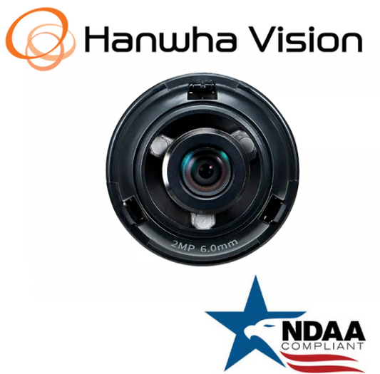 Hanwha Techwin SLA-2M6000P 2MP CMOS  6.0mm fixed focal Security Camera lens