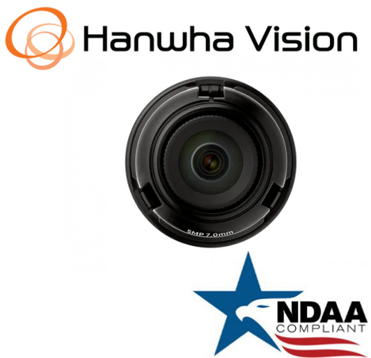 Hanwha Techwin  SLA-5M7000P  5MP CMOS  7.0mm fixed focal Security Camera lens