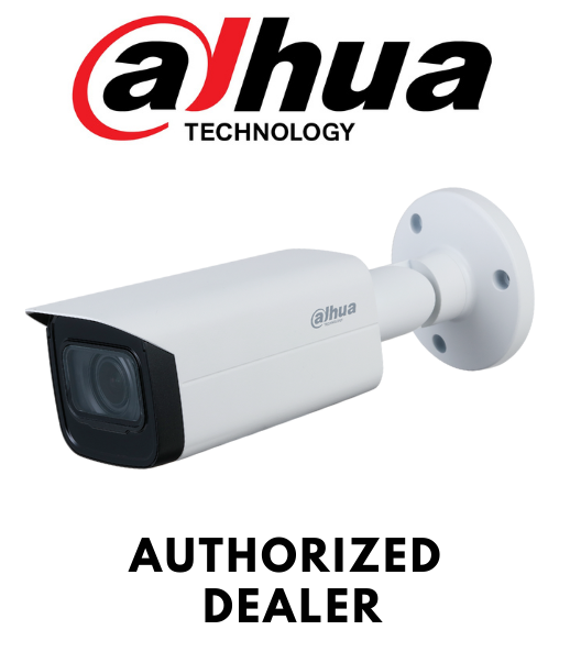 Dahua 5MP HDCVI IR IP67 Audio Bullet Security Camera 2.7-13.5mm Motorized Lens