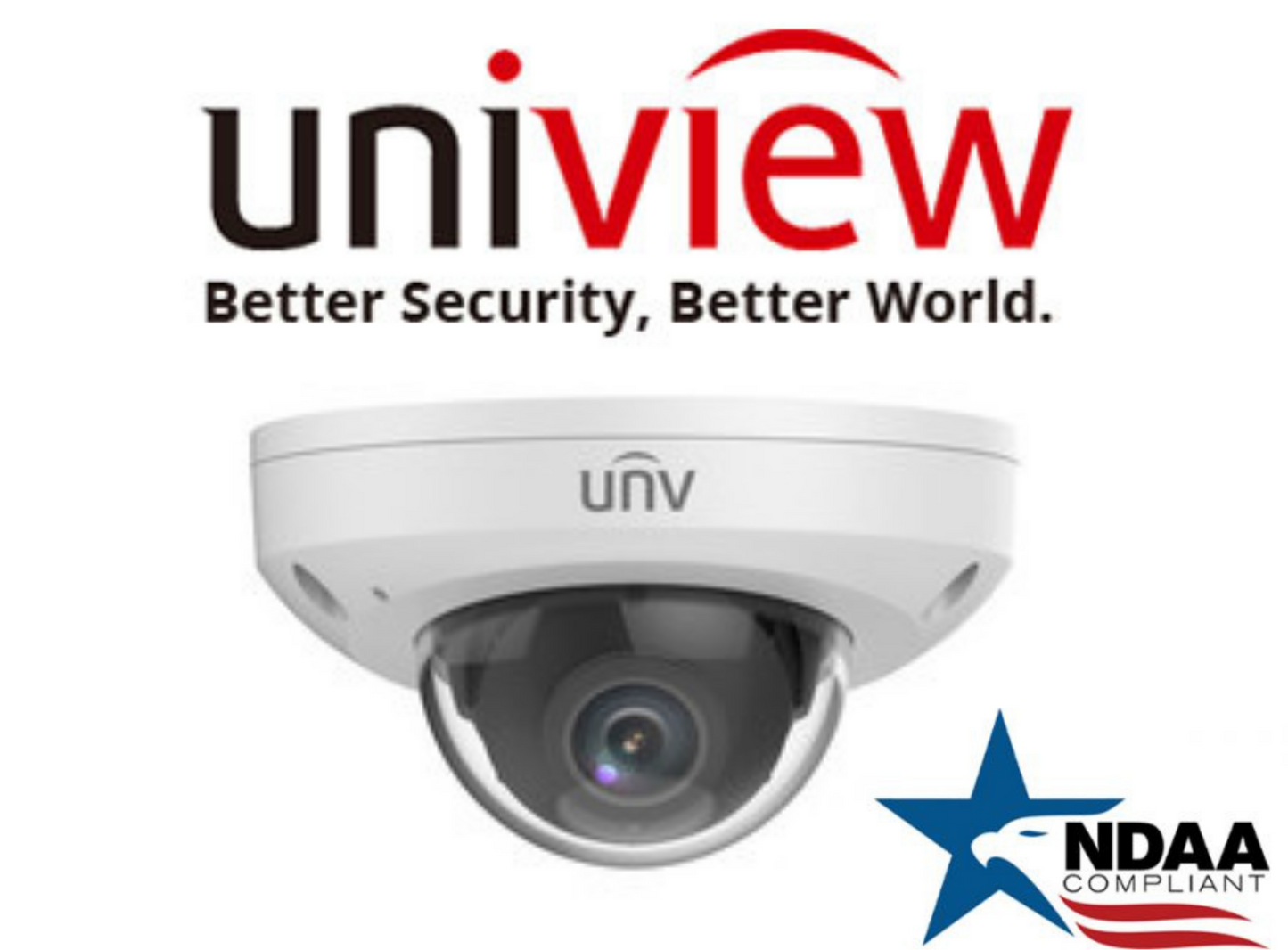 Uniview IPC314SB-ADF28K-I0 LightHunter NDAA Camera