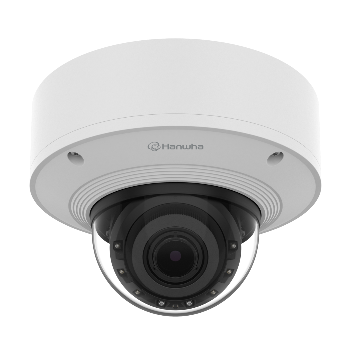 Hanwha Vision PNV-A6081R-E1T 2MP IR  Dome IP Security Camera 4.38~9.33mm Lens