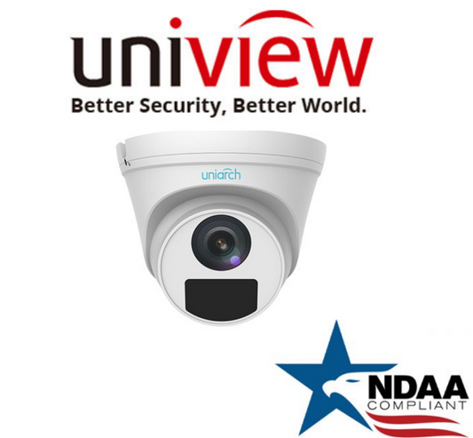 Uniview IPC-T124-APF28 4MP NDAA Security Camera