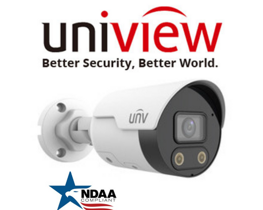 Uniview IPC2124SB-ADF28KMC-I0 LightHunter NDAA Bullet Camera