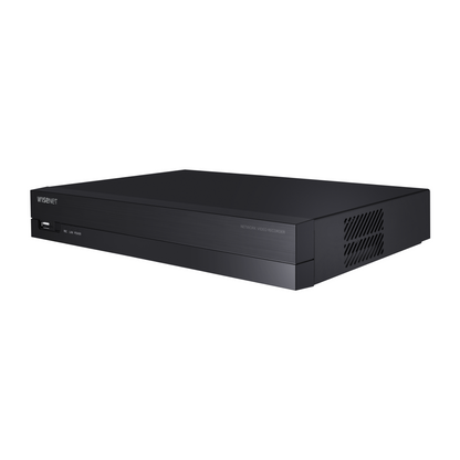 Hanwha Techwin  ARN-810S Wisenet A Series 8CH PoE NVR IP Security Recorder HDD