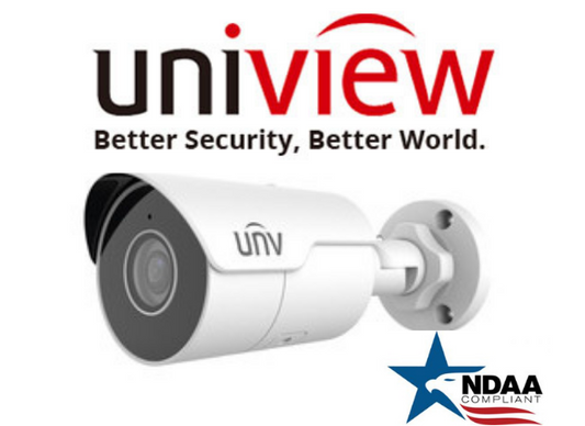 UNV 5MP IP67 PoE IR Bullet Uniview IP SecurityCamera 2.8mm