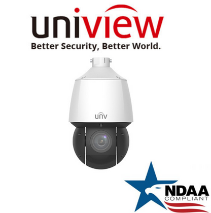 Uniview IPC6424SR-X25-VF 4MP NDAA PTZ Dome Security Camera