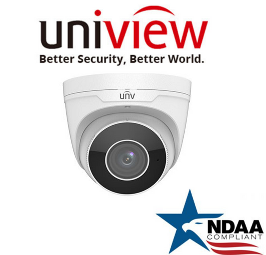 UNV 4MP IP67 PoE IR VF NDAA Audio Eyeball HD IP Network Uniview Security Camera