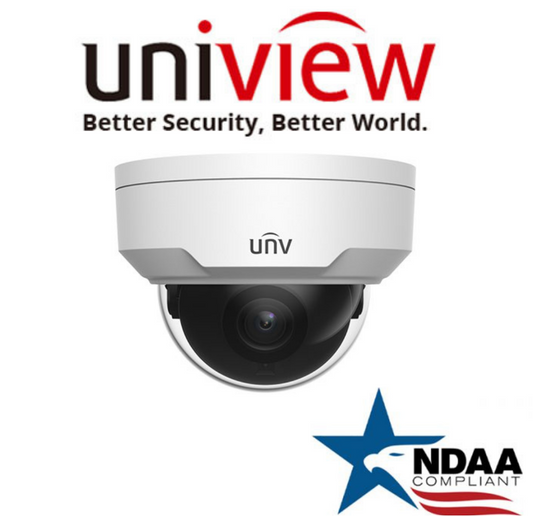 Uniview IPC322SB-DF28K-I0 LightHunter NDAA Dome Camera