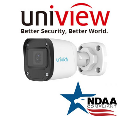 Uniview IPC-B122-APF28 2MP NDAA Bullet Security Camera