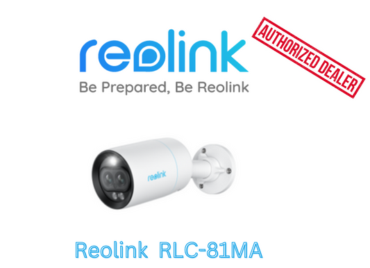 Reolink 4K 8MP Smart Dual-Lens PoE Dual View Color Night Vision Security Camera